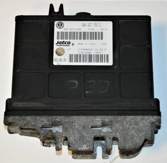 VW GOLF MK4 V5 Automatic Gearbox Control Unit ECU 09A927750D £99.00