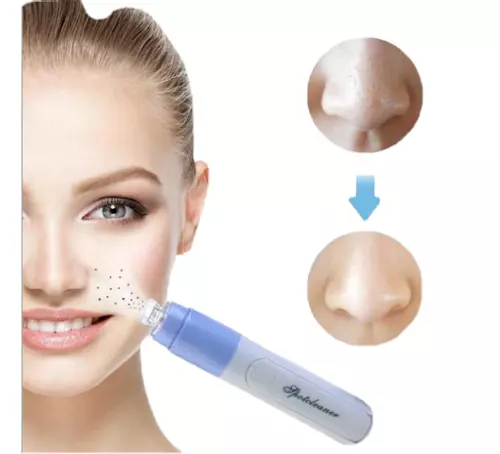 Aspiratore Rimuovi Punti Neri Professionale Aspira Brufoli Acne Pulizia Viso