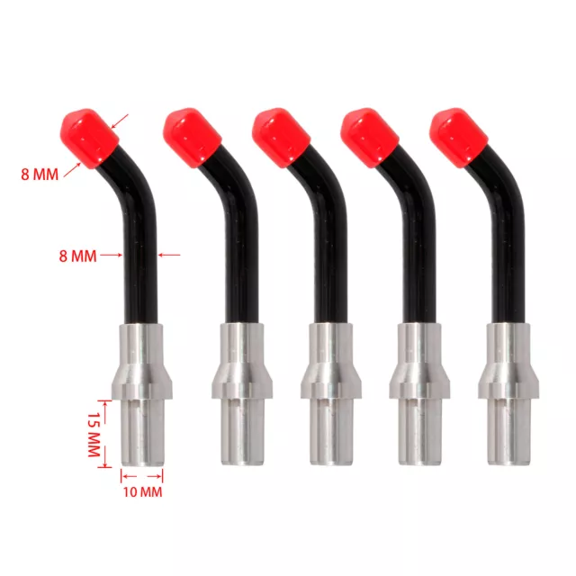5 Fiber Optic Rod Universal Tip Guide for LED Curing Light Lamp 10 x 15 x 8mm AA