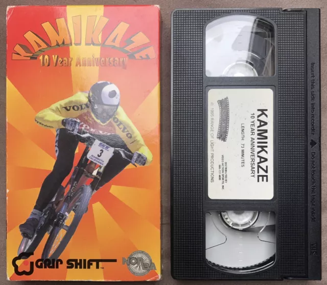 KAMIKAZE DOWNHILL MOUNTAIN Biking VHS Tape $7.99 - PicClick
