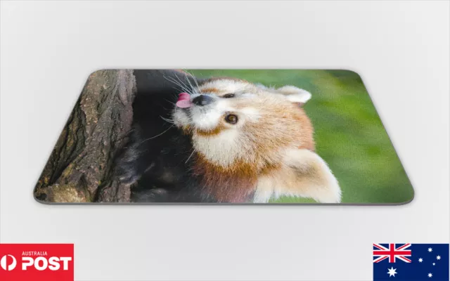 Mouse Pad Desk Mat Anti-Slip|Cute Red Panda Animal Racoon #13