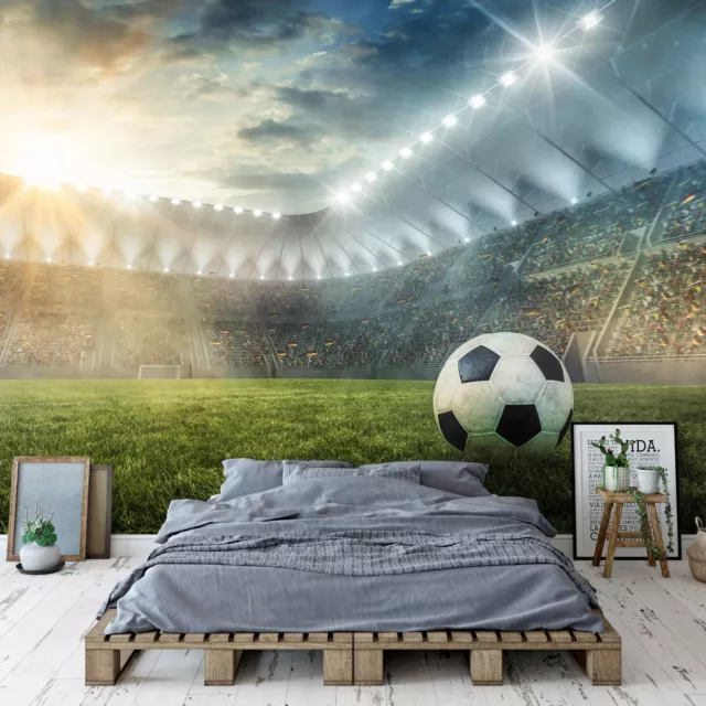 STADIUM FOOTBALL SOCCER BOYS Photo Wallpaper Wall Mural Modern Children's room 5