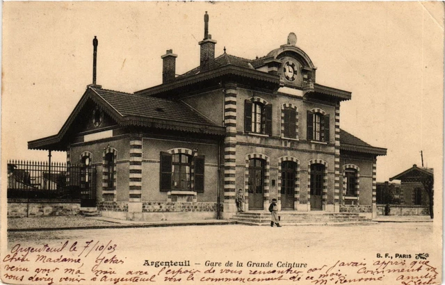 CPA AK ARGENTEUIL - Gare de la Grande Ceinture (380585)