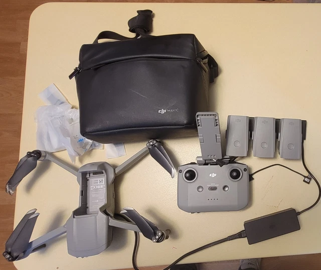 DJI Mavic Air 2 Fly More Combo 4K Video Camera Drone, Controller, 3 BATTERY pack