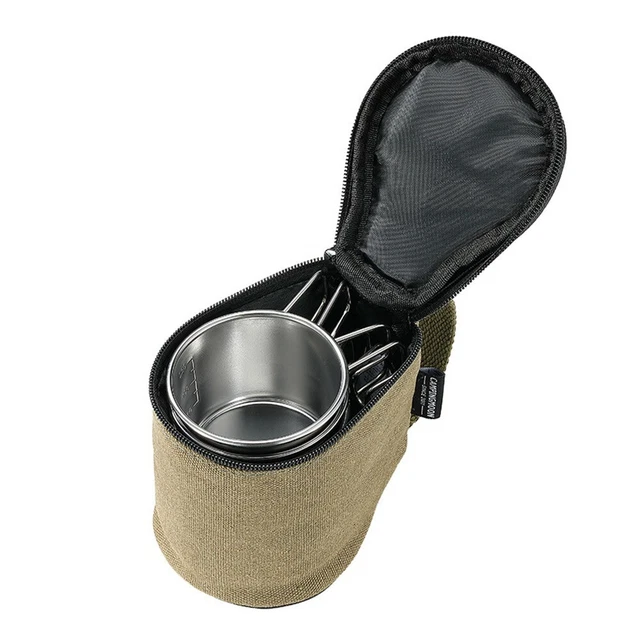 2 Tasses à Tremper Vintage Sierra Club - Acier Inoxydable - Pour Camping Et Randonnée