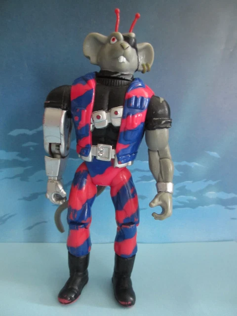 5 Figurines Les Souris Motards De L'Espace - Biker Mice From Mars 1994, PVC