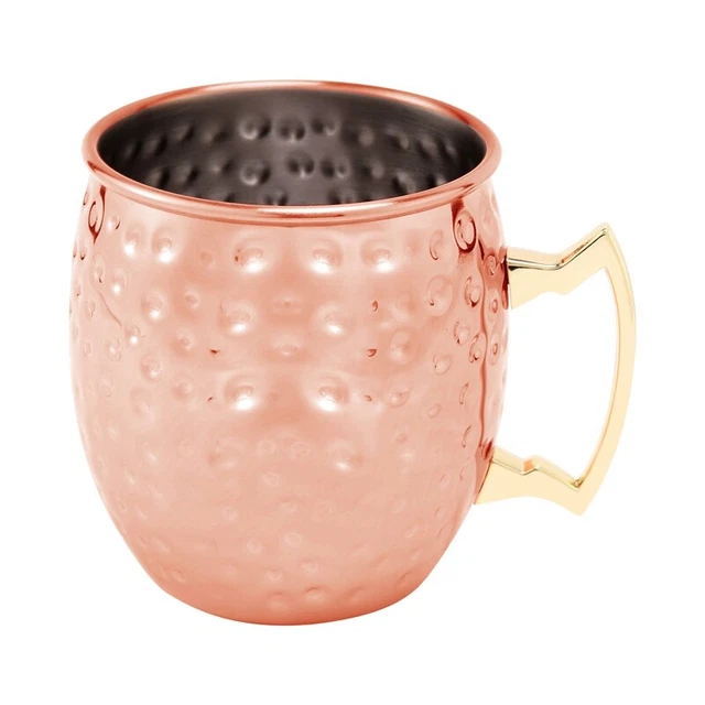 Kupfer Becher KrüGe Rostfreier Kupfer Becher Cocktail Kupfer Bec L9A1