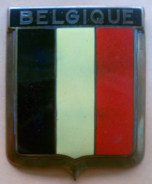 Badge auto car drago 1950s original Belgique Belgium