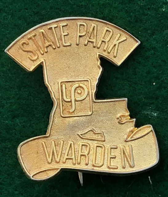 Louisiana LA State Park Warden - Ranger Badge - old style