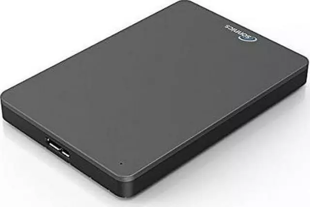 Sonnics 500GB Dark Grey External Portable Hard drive USB 3.0 super fast transfer