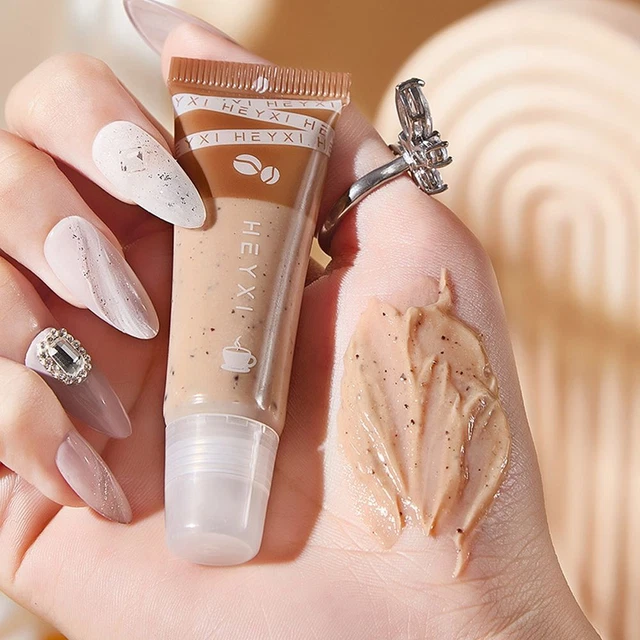 donante café cuidado de la piel labios bálsamo labios exfoliación labios aclarar líneas