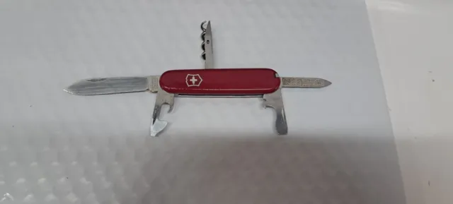 Used Victorinox Spartan 91mm Swiss Army Knife TSA actual knife pictured