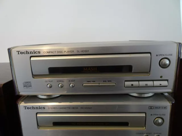 Technics HD501 Mini Hifi Stereo System Amplifier / CD / Cassette / Tuner Speaker