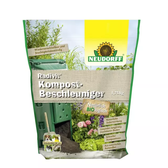 Neudorff - Radivit Kompost-Beschleuniger 1,75kg - Kompostierung Kompostbakterien