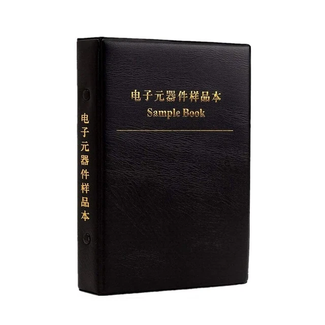 Libro campione capacità 8500 pz, condensatore ohm serie 170 valori, 1% SMD V9I1