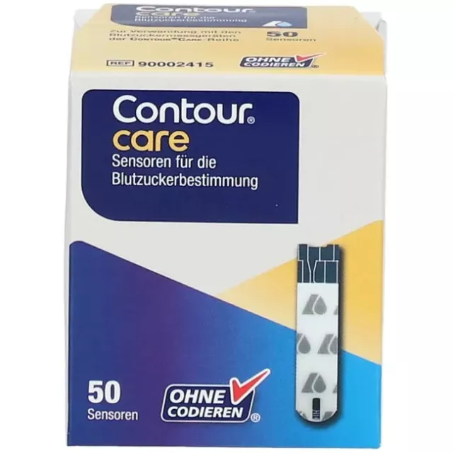 CONTOUR CARE Sensoren, 50 St. Teststreifen 15251920