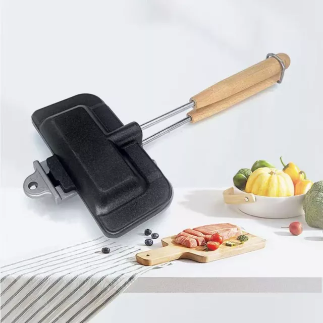 Non Stick Sandwich Making Double-Sided Pancake Maker Durable Sandwich Machine