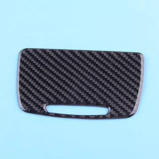 Carbon Fiber Cigarette Lighter Panel Trim Cover Fit For BMW 5 Series F10 2011-17