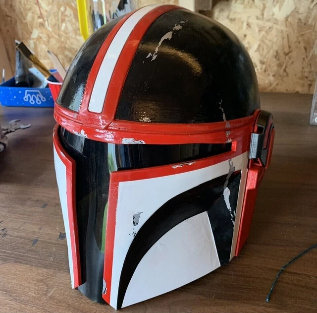 Personalizzato - Casco Cosplay in stile mandaloriano - Stampato in 3D -...