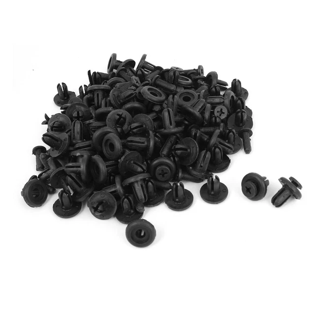 SOURCING MAP 25Pcs Rivet Garniture De Portière Panneau Clips