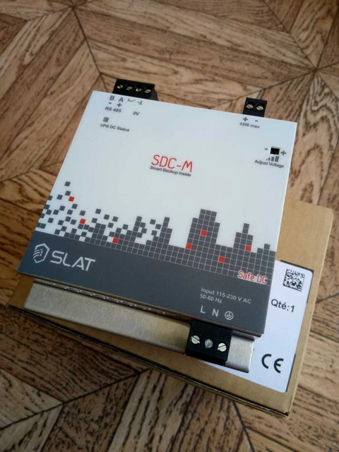 Micro-UPS DC communicant en Modbus ou BACnet