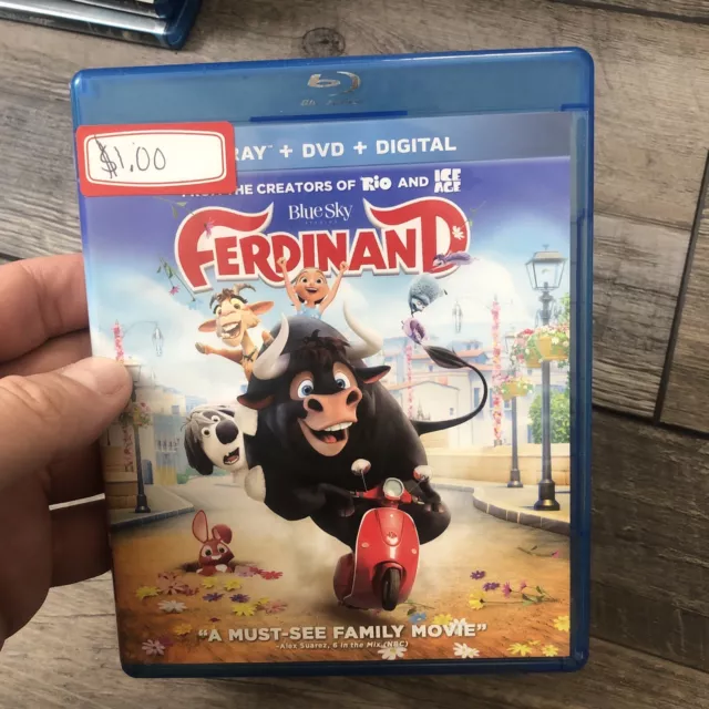Ferdinand" Bluray+ Dvd (No Digital Code)