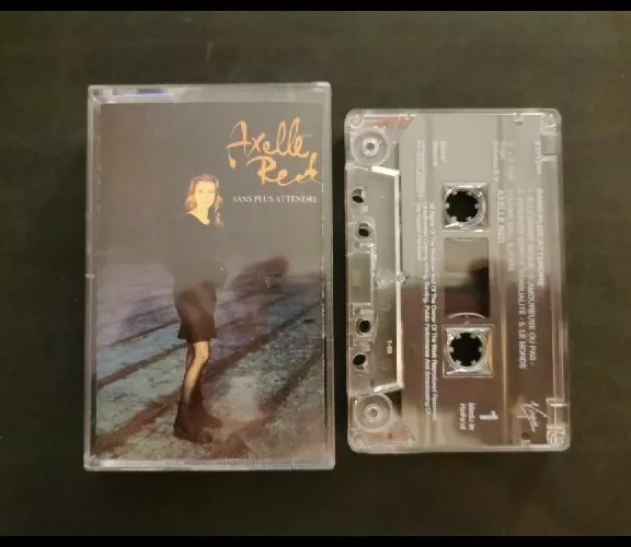 Axelle Red " Sans Plus Attendre" Cassette Audio K7 Audiotape