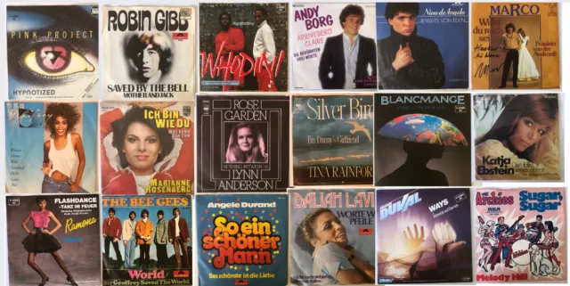 Verschiedene 7" Singles Vinyl aus Sammlung ( Vinyl VG+ / VG++ / NM )