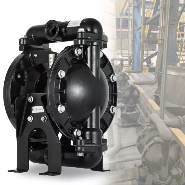 Qby4-25l Air-Operated Diaphragm Pump Membrane 1/2 '' Air Inlet 9 M3/H (35 Gpm)