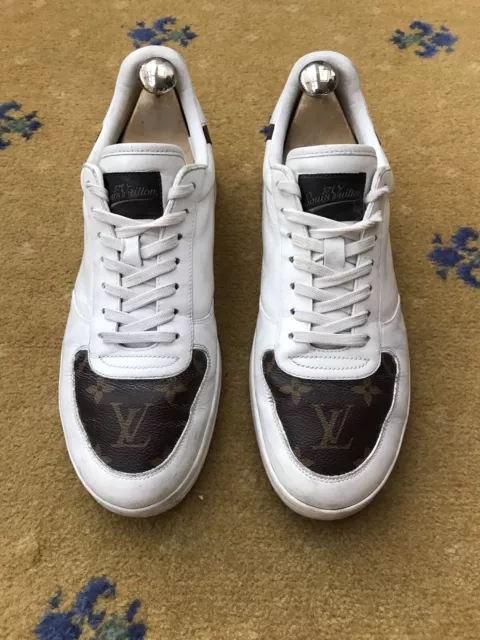LOUIS VUITTON TRAINERS Sneaker Rivoli Shoes Monogram Brown Mens UK 7 US 8 EU 41 219.00 PicClick UK