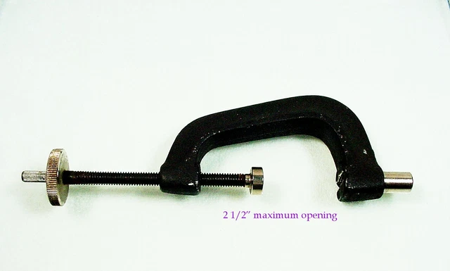 Fisher Scientific Shelf Clamp with 1/2" Stud | Fits up to 2 1/2" Thick | $20.70