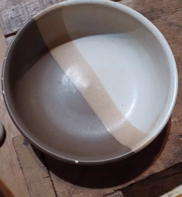 McCoy USA SANDSTONE BROWN TAN 1423  Bowl 6” Diameter Read Description