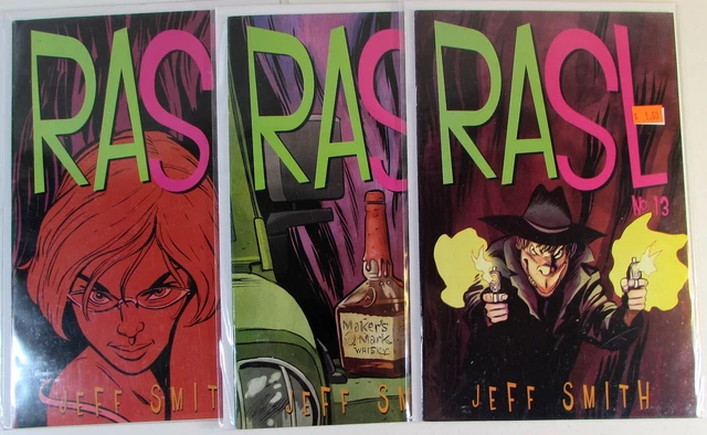 Rasl Lot of 3 #3,12,13 Cartoon Books (2008) NM 1st Print Comic Books