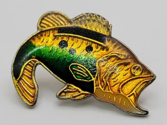 NEW LARGEMOUTH BASS Fish Hat Pin Lapel Pins $6.50 - PicClick