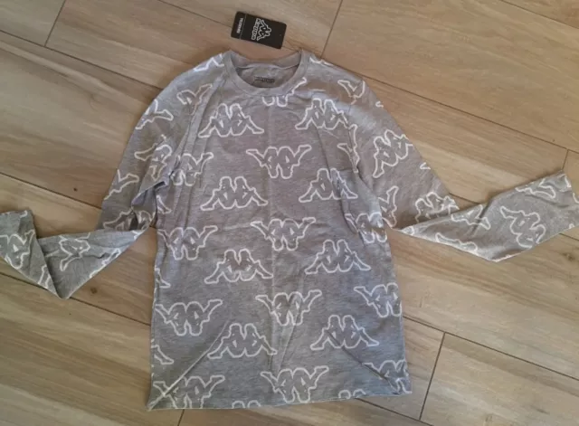 tshirt maniche lunghe maglia Bambino Kappa 10/11anni  pigiama Kappa Italia