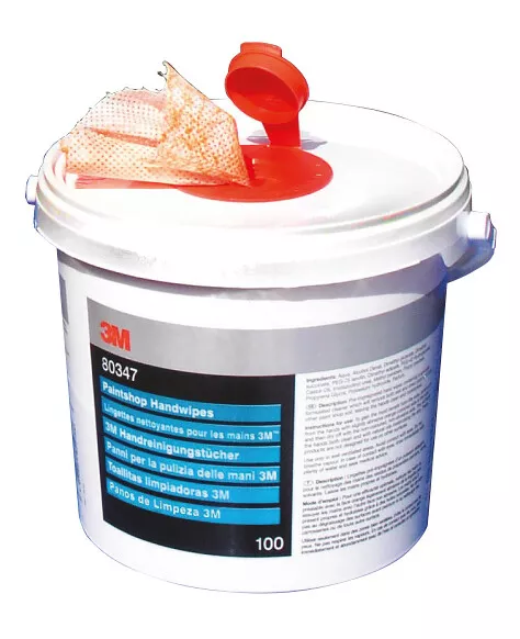 3M Garage Bodyshop Workshop Hand Wipes x 100 Pieces 80347