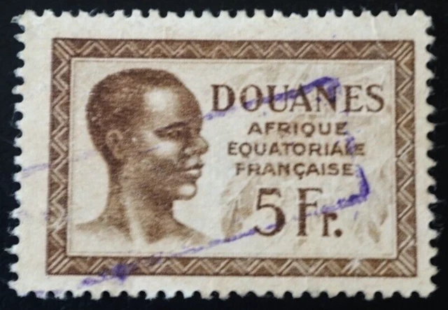 Afrika Äquatorial- Französisch Aef Briefmarke aus Perbunan ausgelöscht