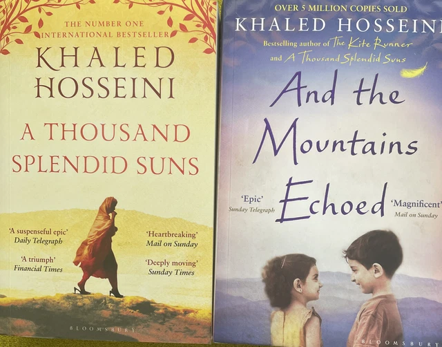 AND THE MOUNTAINS Echoed + A Thousand Splendid Suns Khaled Hosseini