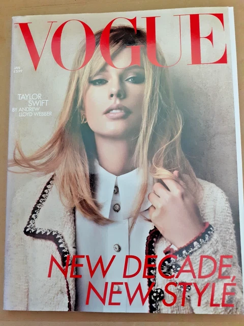 女性情報誌 Vogue UK January 2020 Taylor Swift Taylor Swift Covers The January Issue Of British Vogue