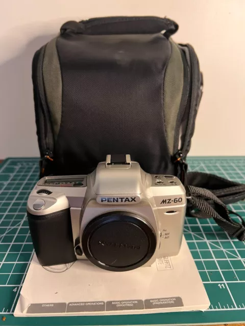 Pentax MZ-60 35mm Film SLR Camera - Camera Body Only - Video