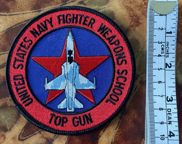 Us Navy Top Gun Fighter Weapons School Adversary F-5 Tiger Patch (Usn-2) Aviator