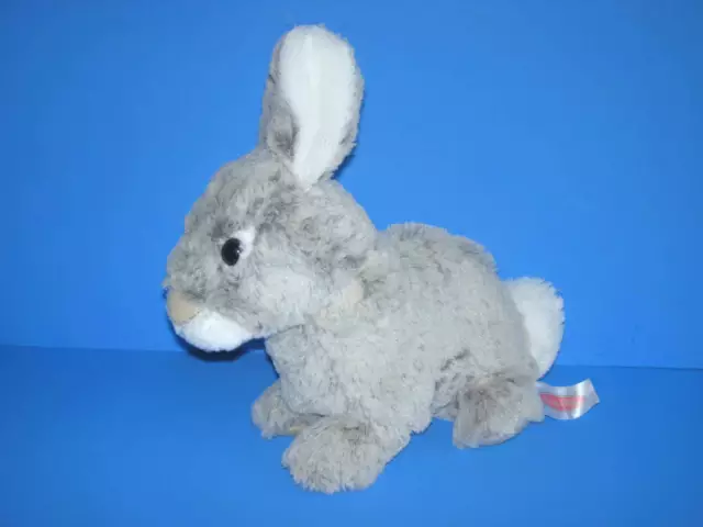 Melissa & Doug Gray Bunny Rabbit Plush Stuffed Toy 11"