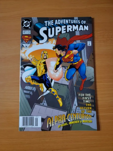 Adventures of Superman #527 Newsstand Variant ~ NEAR MINT NM ~ 1994 DC Comics
