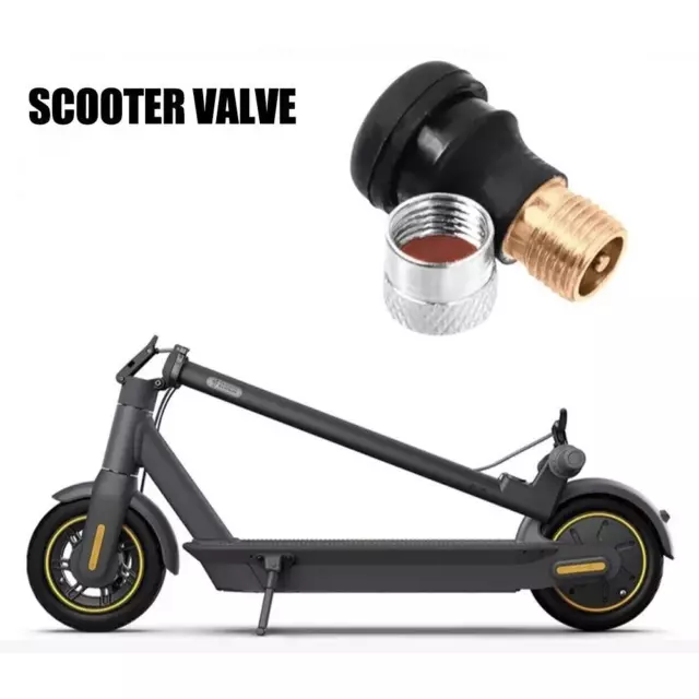 2x E scooter valve For tires Segway Ninebot Max G 30 NEW / D D2 LD M365 G5N9