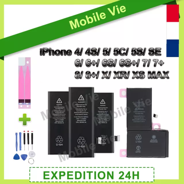 Internal Battery 0 Cycle New For IPHONE 4s 5SE 6S 7 8 Plus X 11 12 13 Pro Max