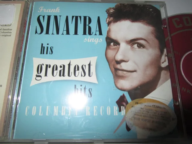 Frank Sinatra  Sinatra Sings His Greatest Hits Columbia, Legacy 4875062 CD Album