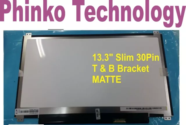 13.3" Slim LED Screen 30pin For HB133WX1-402 N133BGE-EAB