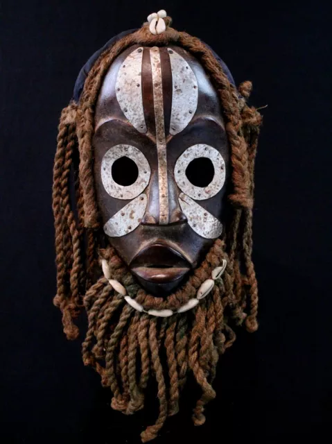 Art Afrikanisch Afrika Africa tribal Maske Sängerin Dan Singer Maske - 37 CMS