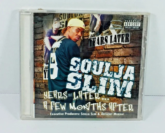 SOULJA SLIM - Years Later A Few Months After (2003) Cd Rap N.o.