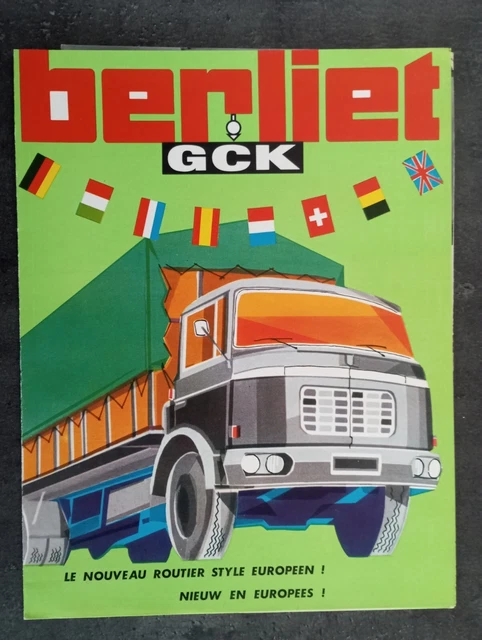 Catalogue Publicitaire Vintage - Camion Berliet GLC 6R B26 - Occasion